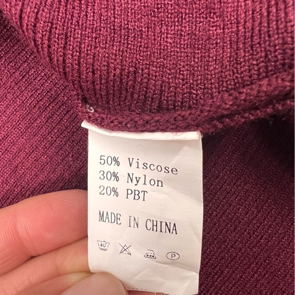 NWT Women's Off Shoulder Sweater Long Sleeve Loose Pullover Knit Jumper SIZE S - Picture 13 of 13